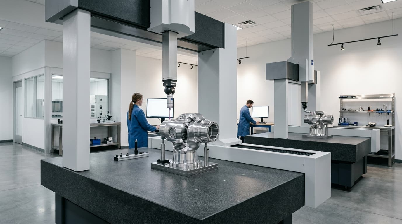 Metrology and inspection planning for humanoid actuator interfaces