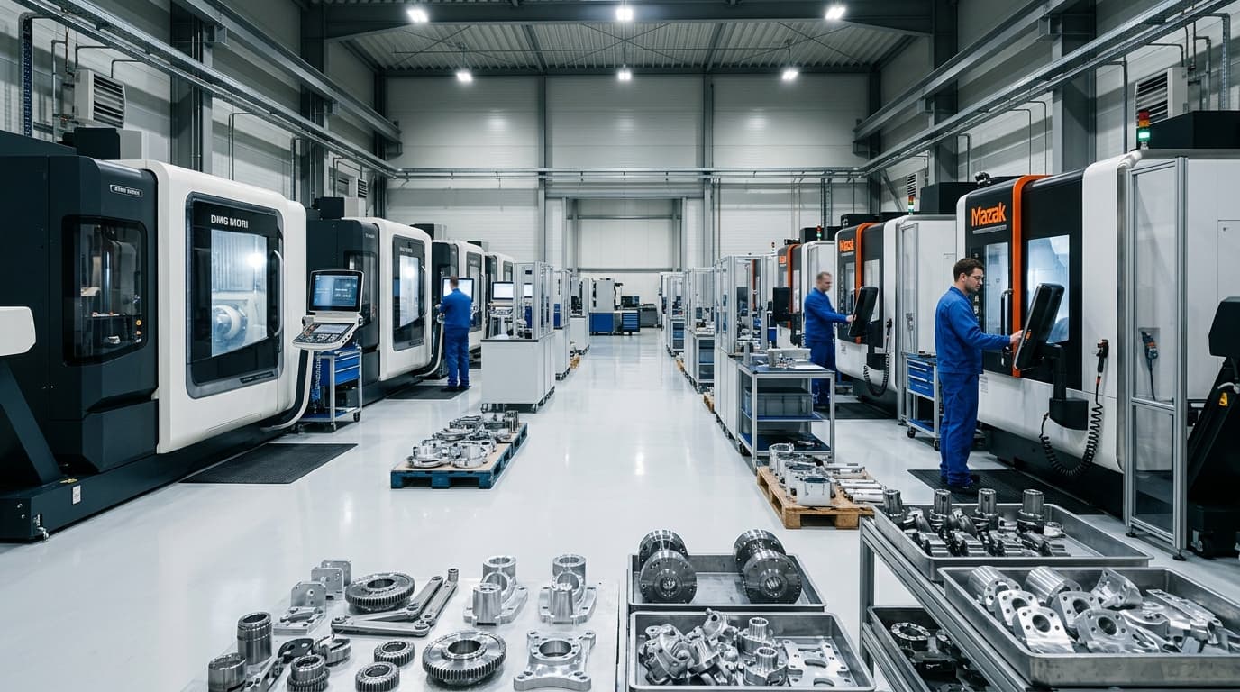 Precision CNC machining workflow for custom humanoid actuator housings