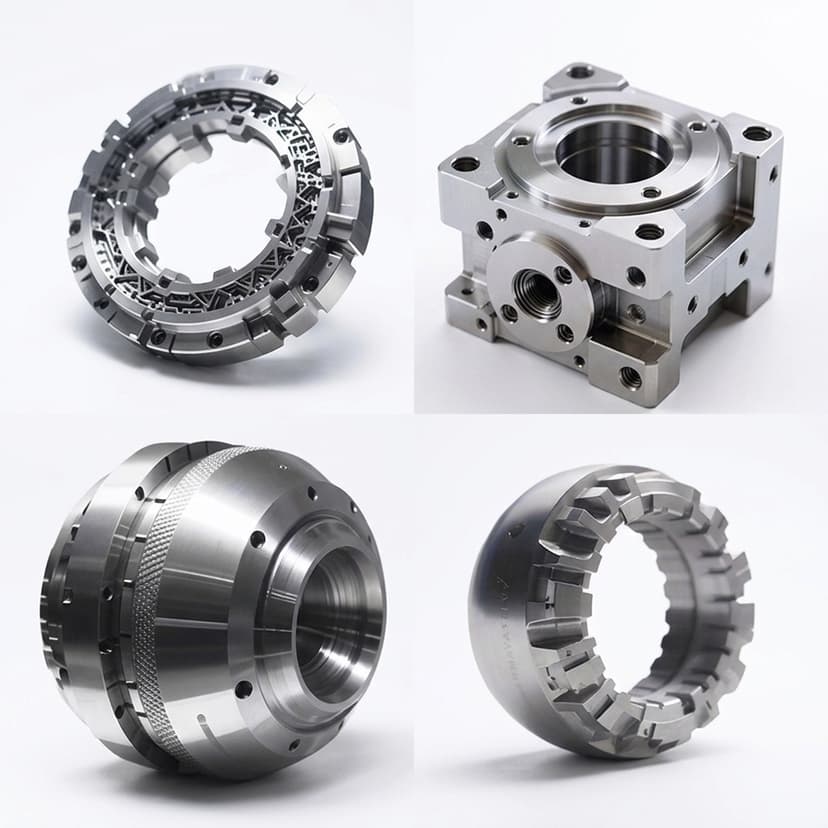 CNC machined humanoid actuator housing for custom joint packaging